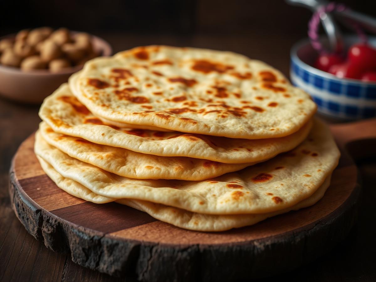 Soft, Layered Chapati